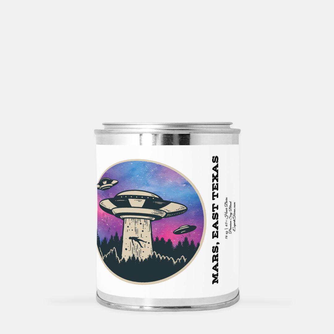 Mars Texas Candle Paint Can (Hand Poured 16 oz.)