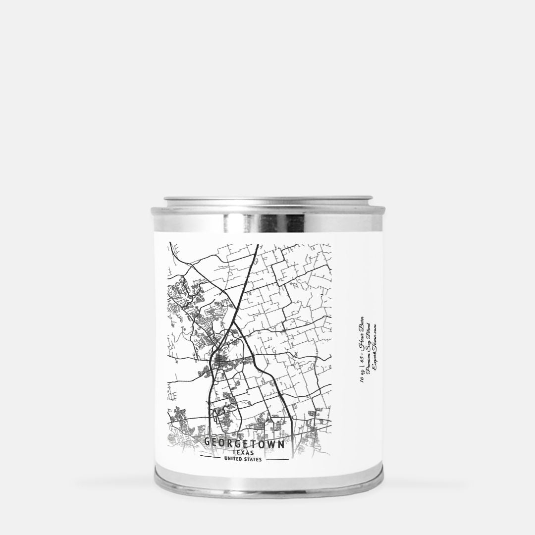 Georgetown Texas Candle Paint Can (Hand Poured 16 oz.)