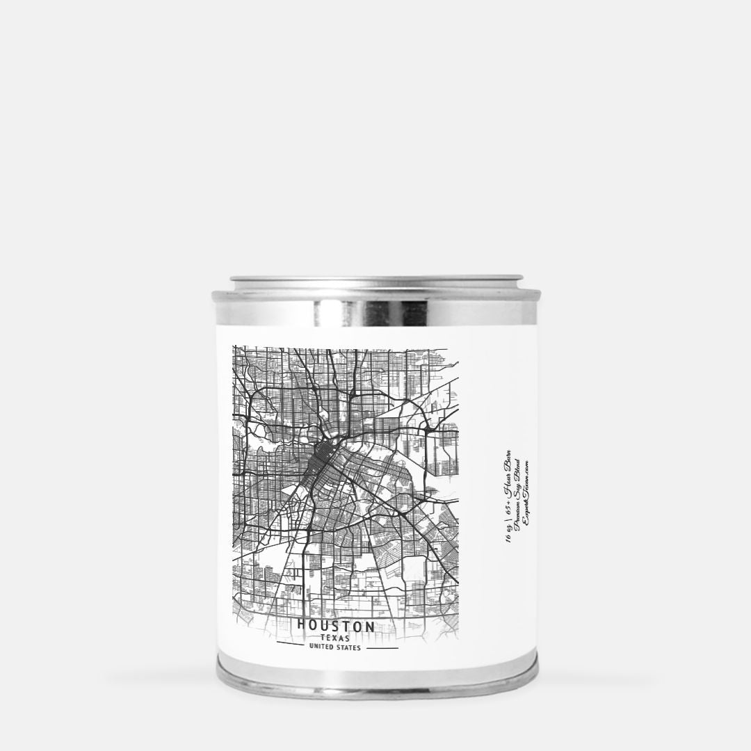 Houston Texas Candle Paint Can (Hand Poured 16 oz.)