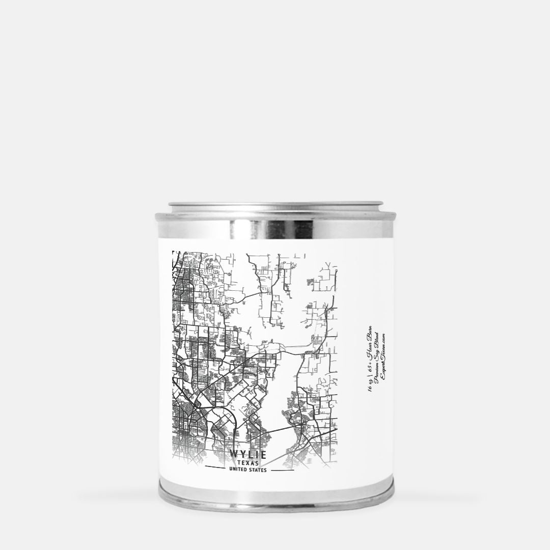 Wylie Texas Candle Paint Can (Hand Poured 16 oz.)