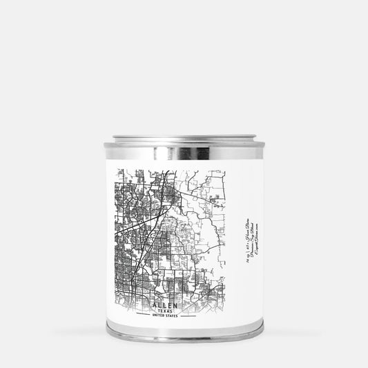 Allen Texas Candle Paint Can (Hand Poured 16 oz.)