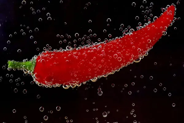 a healthy, hot pepper commonly used in tex-mex dishes